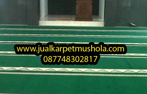 Jual karpet sajadah masjid roll di cempaka putih jakarta