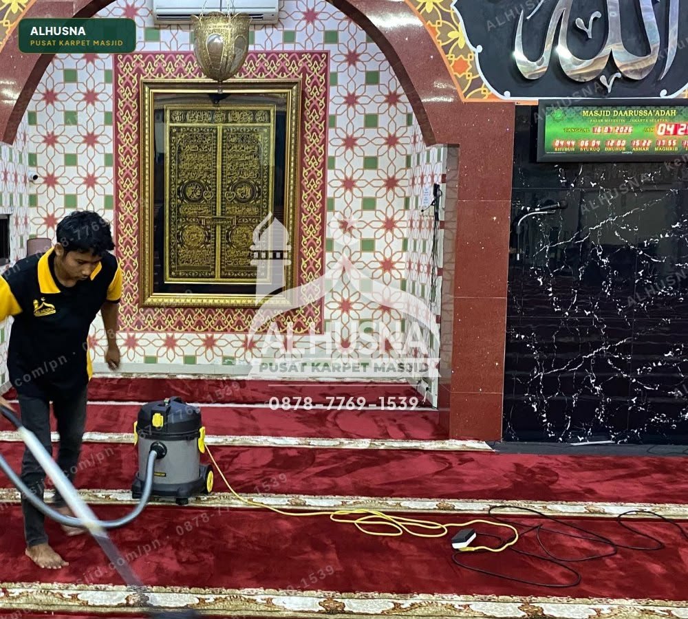 Agen Karpet Masjid Turki Motif Ukiran Roll Utuh di Tangerang — Tips Sebelum Pesan