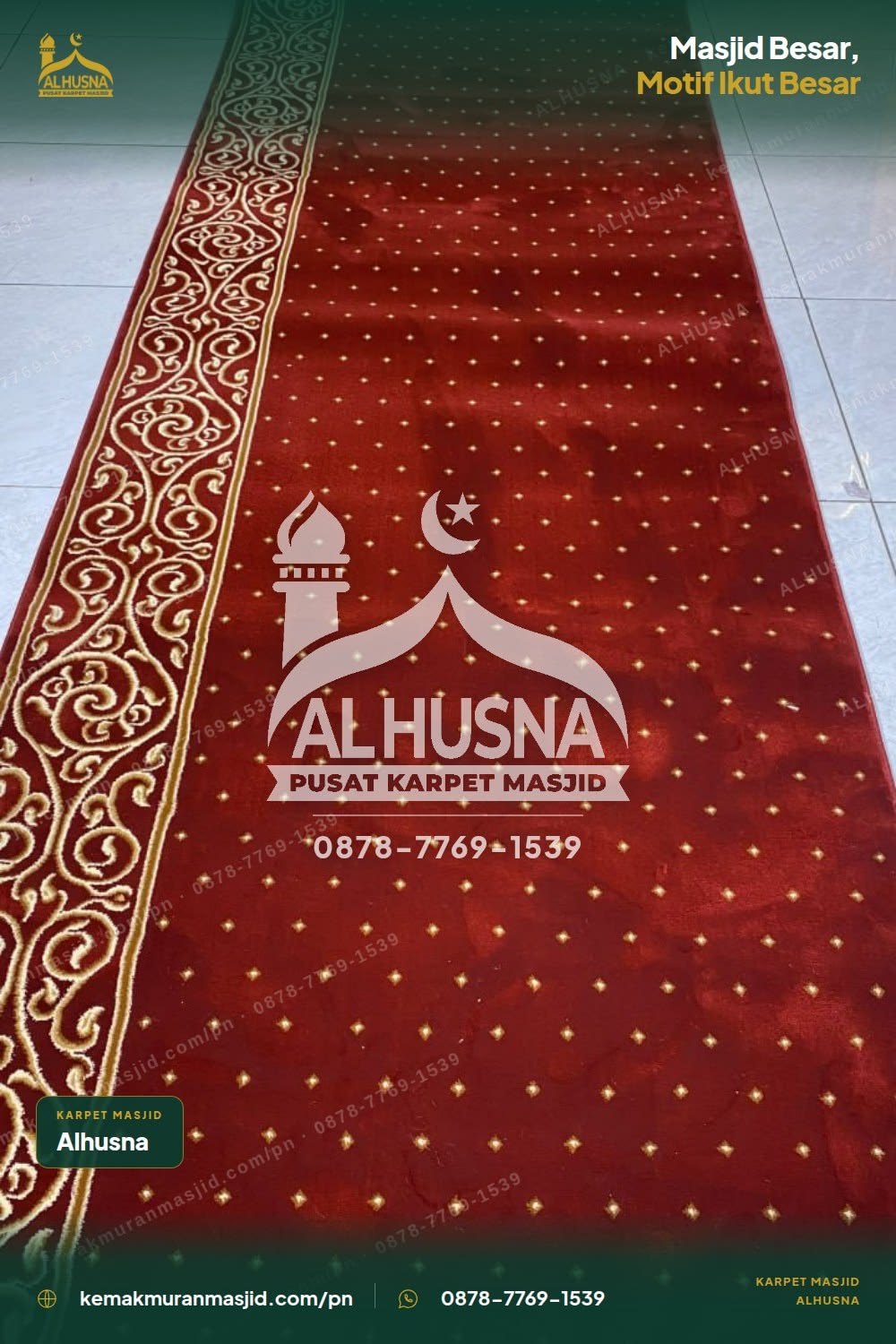 Beli Karpet Masjid Turki Kepadatan Tinggi Kelas Premium: Kelebihan dan Pertimbangannya