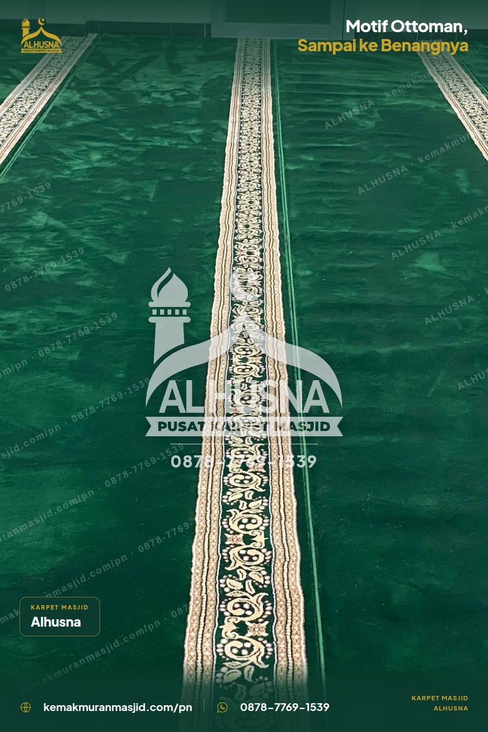 Jual Karpet Masjid Turki Motif Mihrab Siap Kirim — Tips Sebelum Pesan