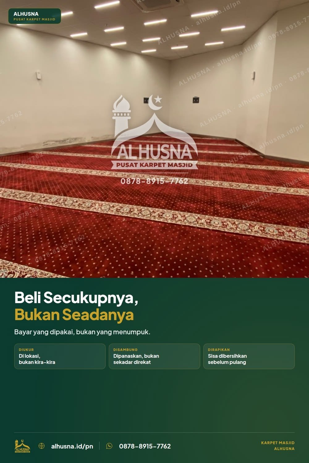 Jual Karpet Masjid Turki Per Roll Di Bantarjaya Bekasi Jawa Barat